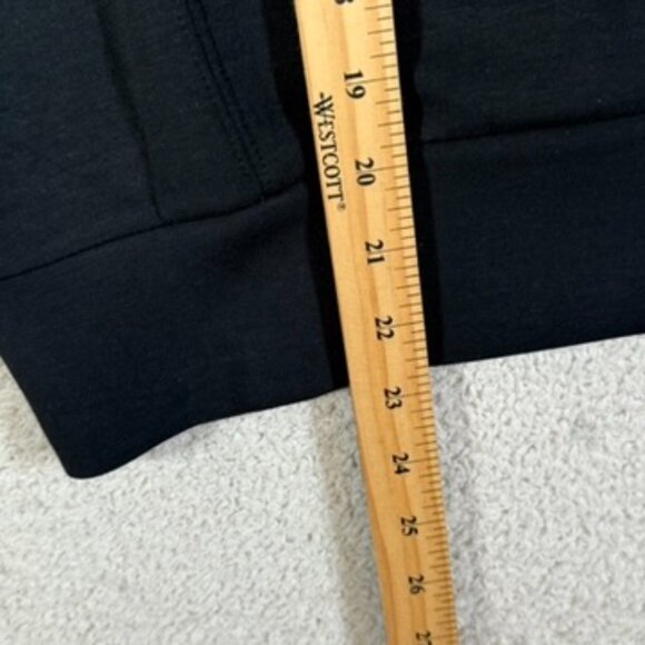Spanx Womens AirEssentials Half Zip Very Black Size Large Lounge Comfy Soft NWT - Picture 9 of 11